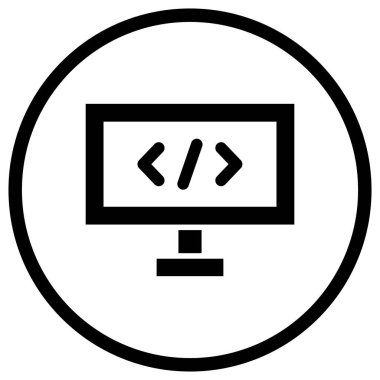 Hacklenmiş Vektör Simgesi Tasarım İllüstrasyonu