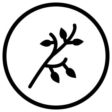 Şube Vektörü Simgesi Tasarım İllüstrasyonu