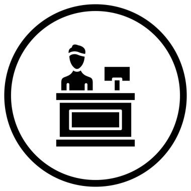 Masa Vektörü Simgesi Tasarım İllüstrasyonunu kontrol et