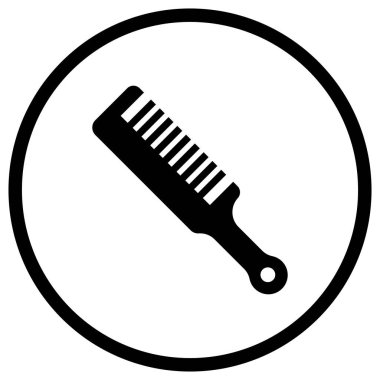 comb Vektör Simgesi Tasarım İllüstrasyonu