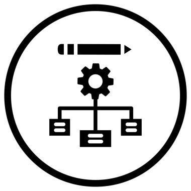 Çerçeve Vektör Simgesi Tasarım İllüstrasyonu