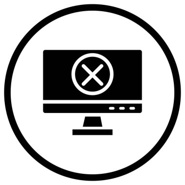 Hata Vektörü Simgesi Tasarım İllüstrasyonu