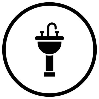 Batık Vektörü Simgesi Tasarım Çizimi