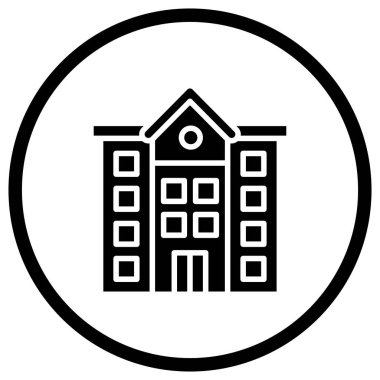 Yapı Vektörü Simgesi Tasarım İllüstrasyonu