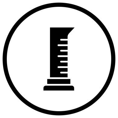 Mezuniyet silindiri Vektör Simgesi Tasarım İllüstrasyonu