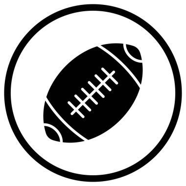 American football Vector Icon Design Illustration clipart