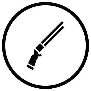 Silah Vektörü Simgesi Tasarım İllüstrasyonu