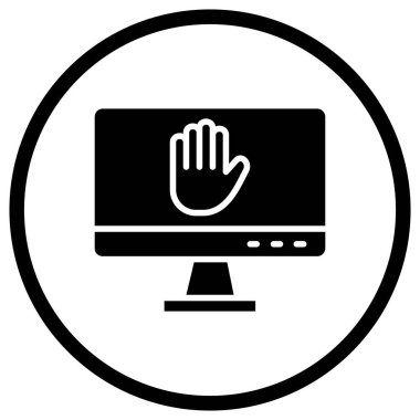 El aracı Vektör Simgesi Tasarım İllüstrasyonu