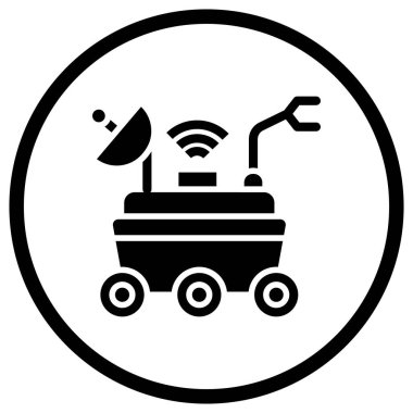 Moonwalker Vektör Simgesi Tasarım İllüstrasyonu