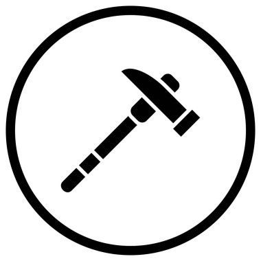 Çekiç Vektör Simgesi Tasarım Resmini Seç