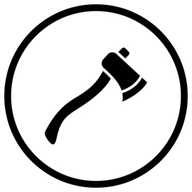 Axe Vektör Simgesi Tasarım İllüstrasyonu