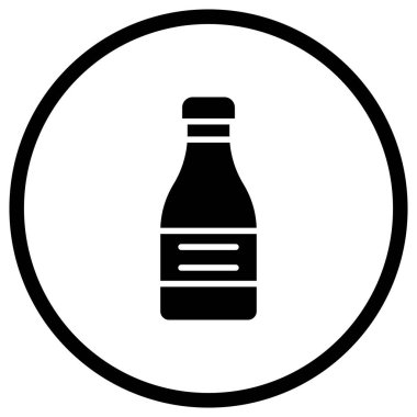 Ketçap Vektör Simgesi Tasarım İllüstrasyonu