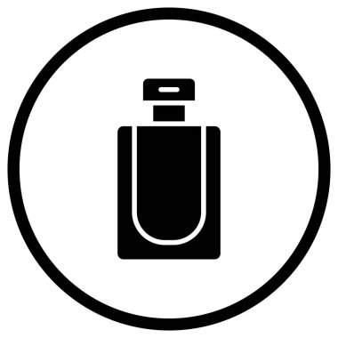 Parfüm Vektörü Simgesi Tasarım İllüstrasyonu