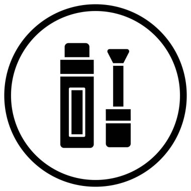 Gizleyici Vektör Simgesi Tasarım İllüstrasyonu