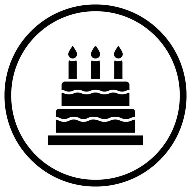 Pasta Vektörü Simgesi Tasarımı Çizimi