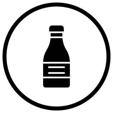 Ketçap Vektör Simgesi Tasarım İllüstrasyonu