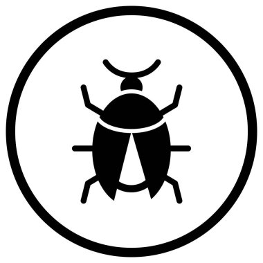 Uğur Kuşu Vektör Simgesi Tasarım İllüstrasyonu