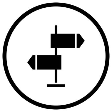 İmza Vektörü Simgesi Tasarım İllüstrasyonu