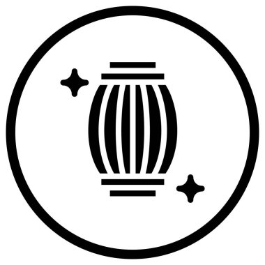 Barrel Vector Icon Design Illustration clipart