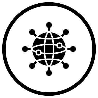 İnternet Bağlantısı Vektör Simgesi Tasarım İllüstrasyonu