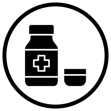 Şurup Vektörü Simgesi Tasarım İllüstrasyonu