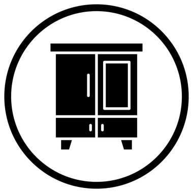 Kostüm Vektörü Simgesi Tasarım İllüstrasyonu