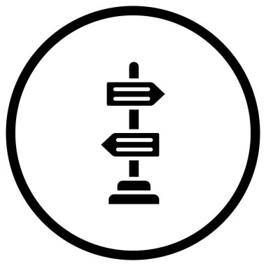 Yönetmen Vektör Simgesi Tasarım İllüstrasyonu