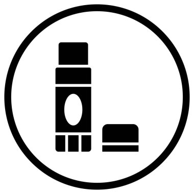 Yapıştırıcı Çubuğu Vektör Simgesi Tasarımı İllüstrasyonu