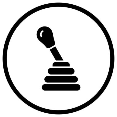 Vites Çubuğu Vektör Simgesi Tasarım İllüstrasyonu