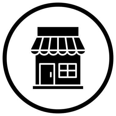 Depo Vektörü Simgesi Tasarım İllüstrasyonuName