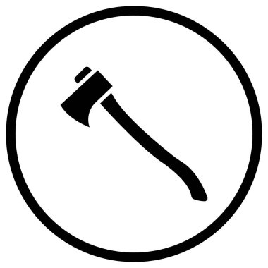 Axe Vektör Simgesi Tasarım İllüstrasyonu