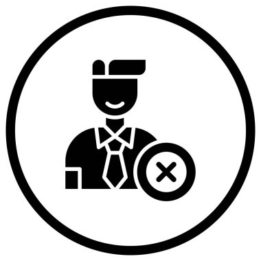 Vektör Simgesi Tasarım Resmini Reddet