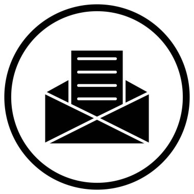 Harf Vektörü Simgesi Tasarım İllüstrasyonu