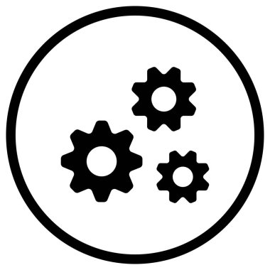 Vektör Simgesi Tasarım İllüstrasyonu Ayarlanıyor