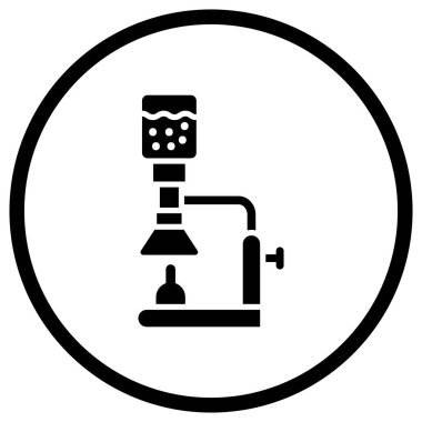 Syphon Vektör Simgesi Tasarım İllüstrasyonu