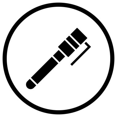 İşaretleyici Vektör Simgesi Tasarım İllüstrasyonu