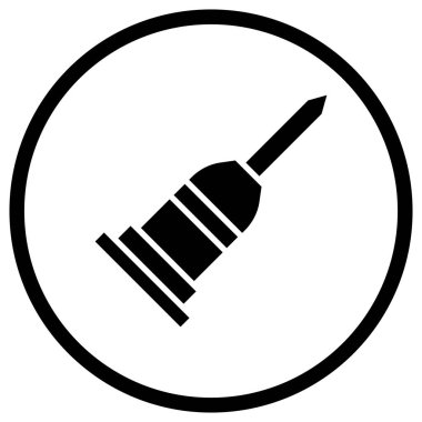 Keski Vektör Simgesi Tasarım İllüstrasyonu