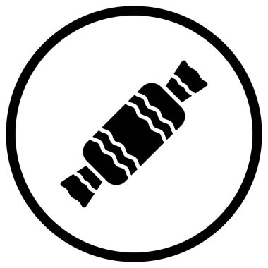 Şekerleme Vektörü Simgesi Tasarım İllüstrasyonu