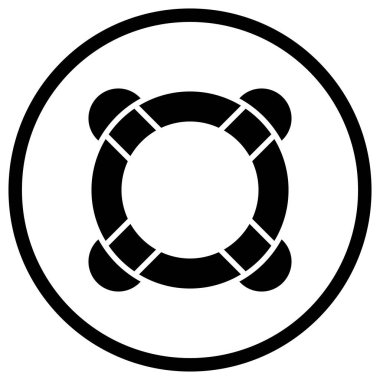 Cankurtaran Vektörü Simge Tasarımı Çizimi