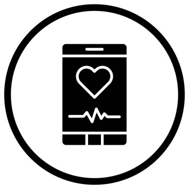 Telefon Vektörü Simgesi Tasarım İllüstrasyonu