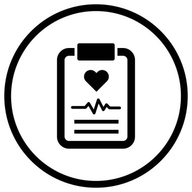 Sağlık Denetimi Vektör Simgesi Tasarım İllüstrasyonu