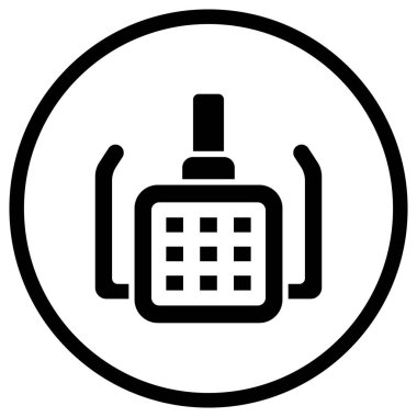 Diş Işığı Vektörü Simgesi Tasarım Çizimi