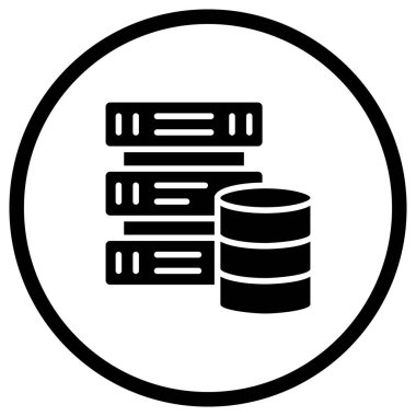 Veri güdümlü Vektör Simgesi Tasarım İllüstrasyonu