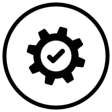 Kalite Denetim Vektörü Simgesi Tasarım İllüstrasyonu