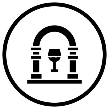 Müzik Kutusu Vektör Simgesi Tasarım İllüstrasyonu