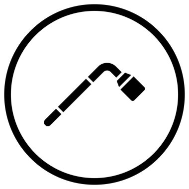 Allen Anahtarı Vektör Simgesi Tasarım İllüstrasyonu