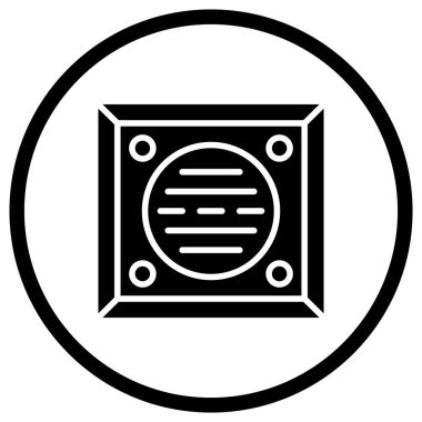 Boşaltma Vektörü Simgesi Tasarım İllüstrasyonu