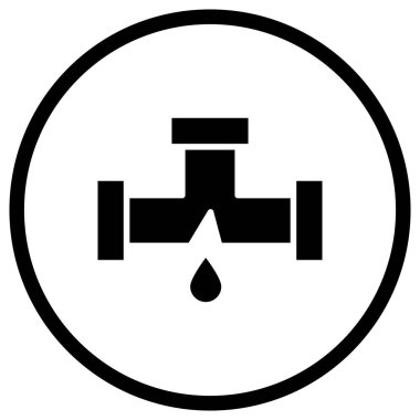 Hasar Boru Vektörü Simgesi Tasarım ResmiComment