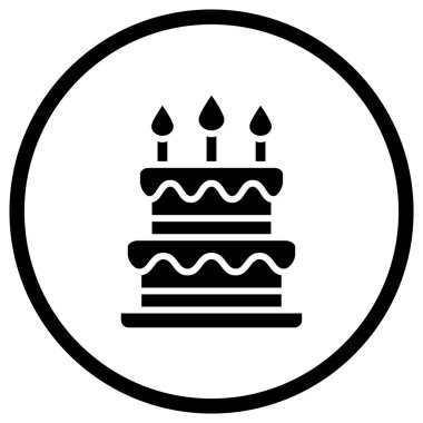 Pasta Vektörü Simgesi Tasarımı Çizimi