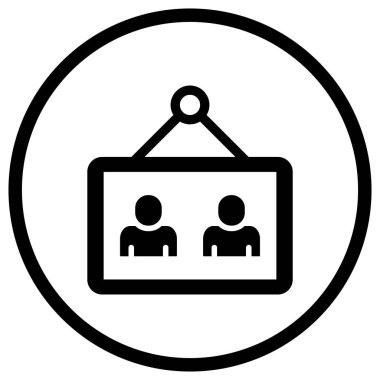 Peyzaj Vektörü Simgesi Tasarım İllüstrasyonu